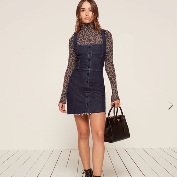 reformation jean dress